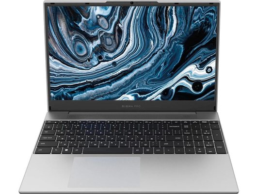 Ноутбук Digma Pro Breve/DN15R5-ADXW09/Ryzen 5-7430U/16Gb/512Gb/15.6 FHD IPS/Win11Pro серебристый